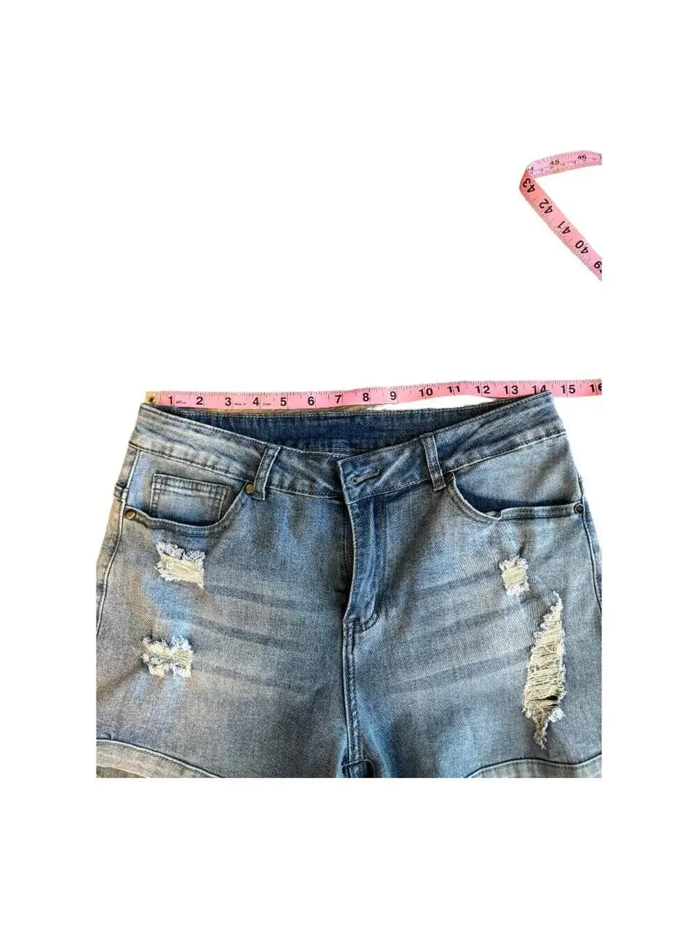 Brand Unknown | Women's Blue Jean Shorts | Size L | 0869